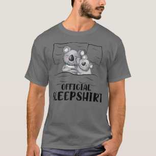 Cute Official Sleepshirt Koala Australia Bear Anim T-Shirt