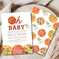Cute Oh Baby Pizza & Pacifiers Baby Shower
