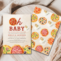 Cute Oh Baby Pizza & Pacifiers Baby Shower
