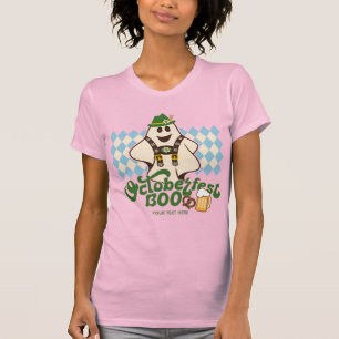 Cute Oktoberfest Ghost Spooky Season Halloween T-Shirt