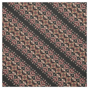 Cute old ukrainian stripes patterns fabric