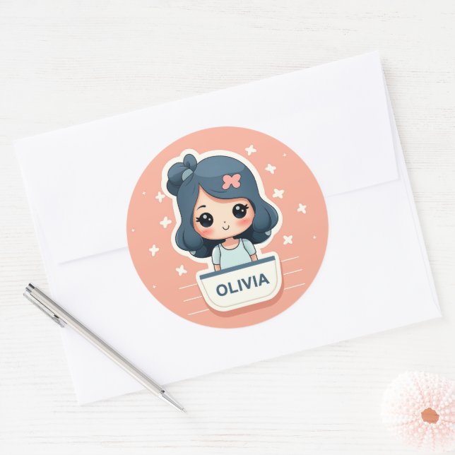 Cute Olivia sticker (Envelope)