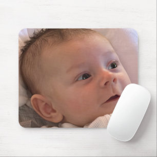 Cute One 1 Photo Personalised Mouse Pad