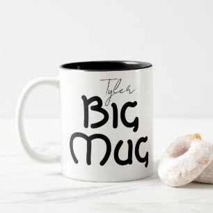 Cute One Huge Mug Custom Name Novelty Jumbo