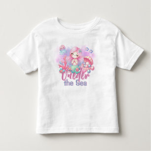 Cute ONEder the Sea Kids Birthday T-Shirt