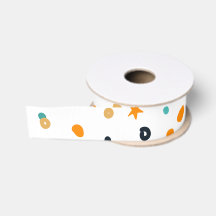Cute Orange Black Green Fun Halloween