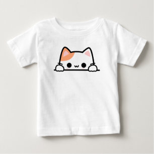 Cute orange cat  baby T-Shirt