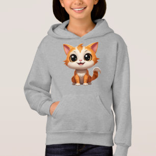 Cute Orange Cat Cartoon Style Character-89738