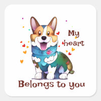 Cute Orange corgi for a positive mood