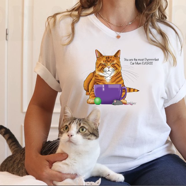 Cute Orange Easter Cat T-Shirt (Creator Uploaded)