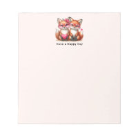 Cute Orange Foxes in Love