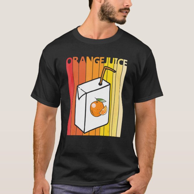 Cute Orange Juice T-Shirt (Front)