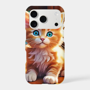 Cute Orange Kitten Art