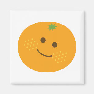 Cute Orange Magnet