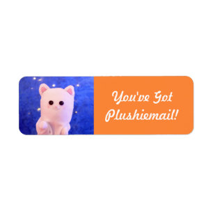 Cute Orange Personalised Stylish Photo Mail