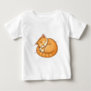 Cute Orange Tabby Cat Shirt - Gift For Cat Lovers