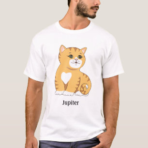 Cute Orange Tabby Kitty Cat T-Shirt