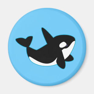 Cute Orca (Killer Whale) Magnet
