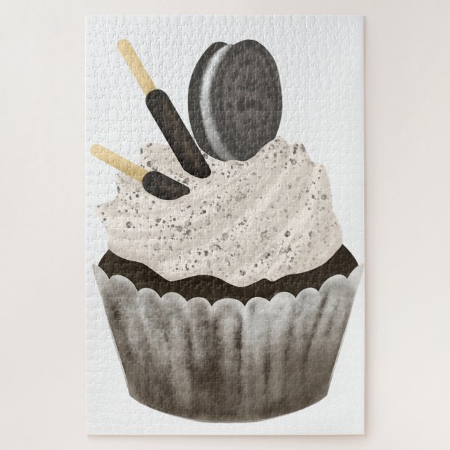 Cute Oreo Cupcake Puzzles  (Vertical)