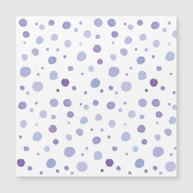 Cute Organic Brushstroke Dot Artwork (Front)