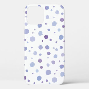 Cute Organic Brushstroke Dot Artwork iPhone 12 Pro Case