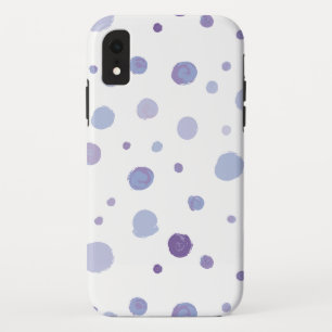 Cute Organic Brushstroke Dot Artwork Case-Mate iPhone Case