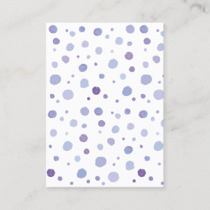 Cute Organic Brushstroke Dot Artwork Discount Card