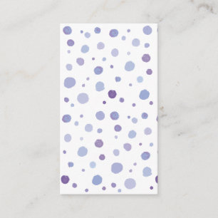 Cute Organic Brushstroke Dot Artwork Enclosure Card