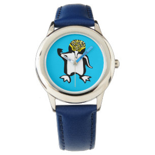 Cute original design PENGUIN -Blue watch
