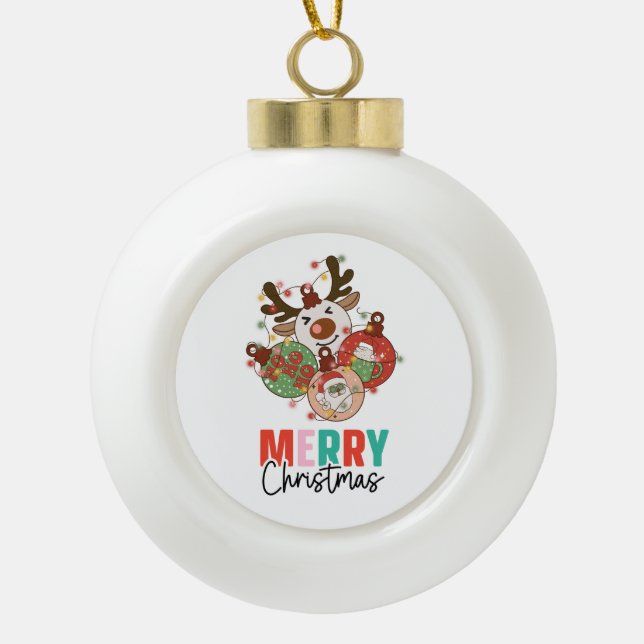 Cute ornaments - Merry christmas   (Front)