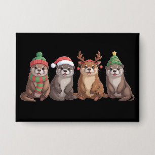 Cute Otter Christmas Funny Xmas Lights Animal 