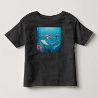 Cute Otter Family Whale Bus Adventure Underwater