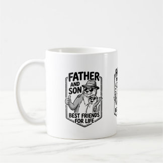 Cute Otter Father & Son Coffee Mug