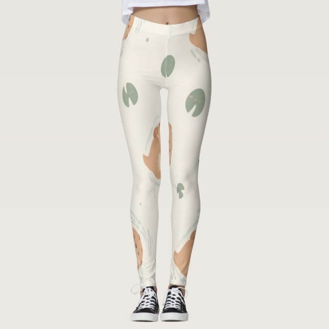 Cute Otter Leggings (Front)