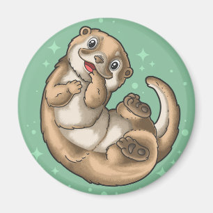 Cute Otter Magnet