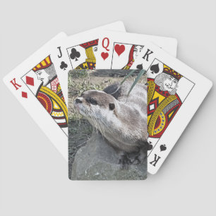 CUTE OTTER   PLAYING CARDS