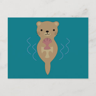 Cute Otter Postcard