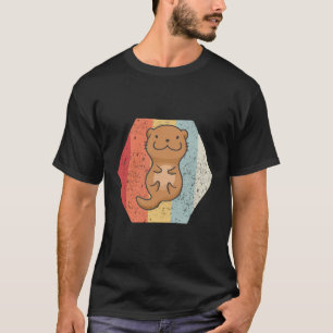 Cute Otter Retro Vintage Sea Otter T-Shirt