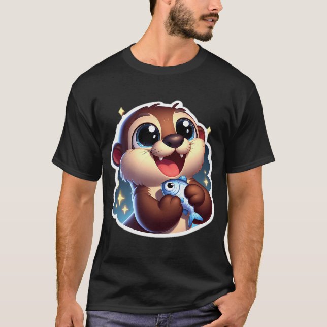 Cute Otter T-Shirt (Front)