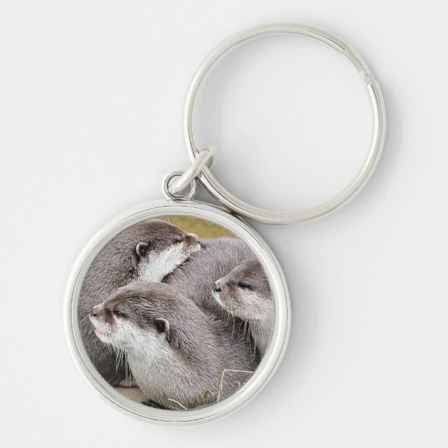 CUTE OTTERS KEY RING (Front)