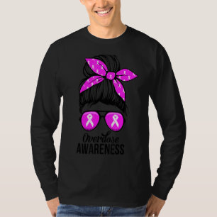 Cute Overdose awareness messybun  for women T-Shirt