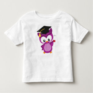 Cute Owl, Baby Owl, Little Owl, Graduation Owl Toddler T-Shirt