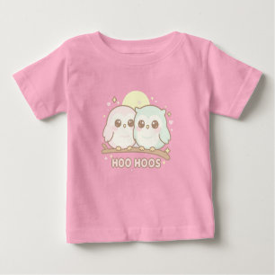 Cute Owl Baby Shirt – Adorable “Hoo Hoos”