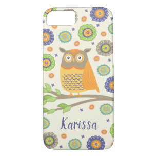 Cute Owl Bird Case-Mate iPhone Case