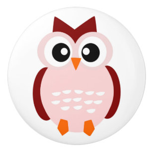 CUTE OWL CERAMIC KNOB