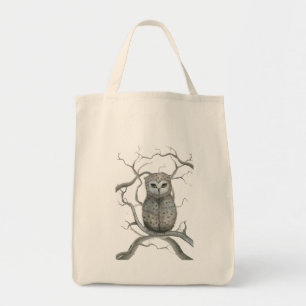 Cute Owl Grocery Bag