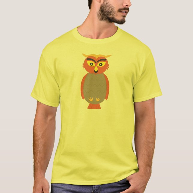 Cute Owl Halloween Shirt (Front)