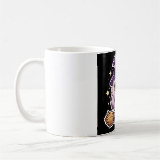 Cute Owl In Witch Hat Halloween Coffee Mug