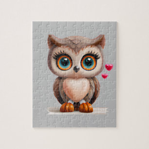Cute Owl Jigsaw Puzzle