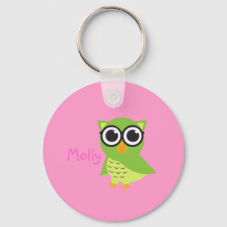 Cute Owl Key Ring
